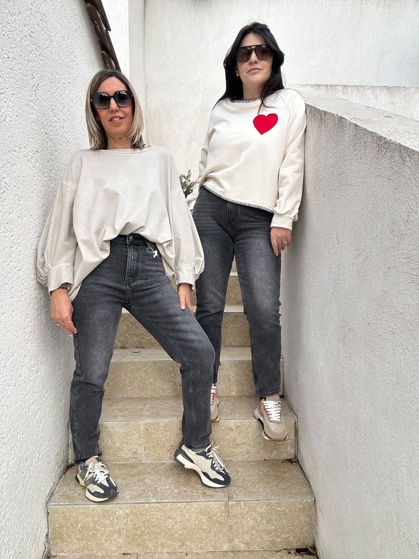 Jean femme coupe Mom Fit Taille haute, coloris noir