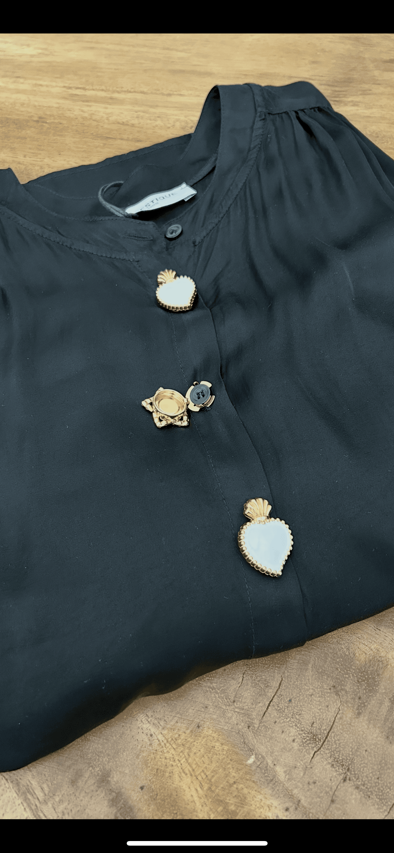 Caches-Boutons Bijoux Élégance
