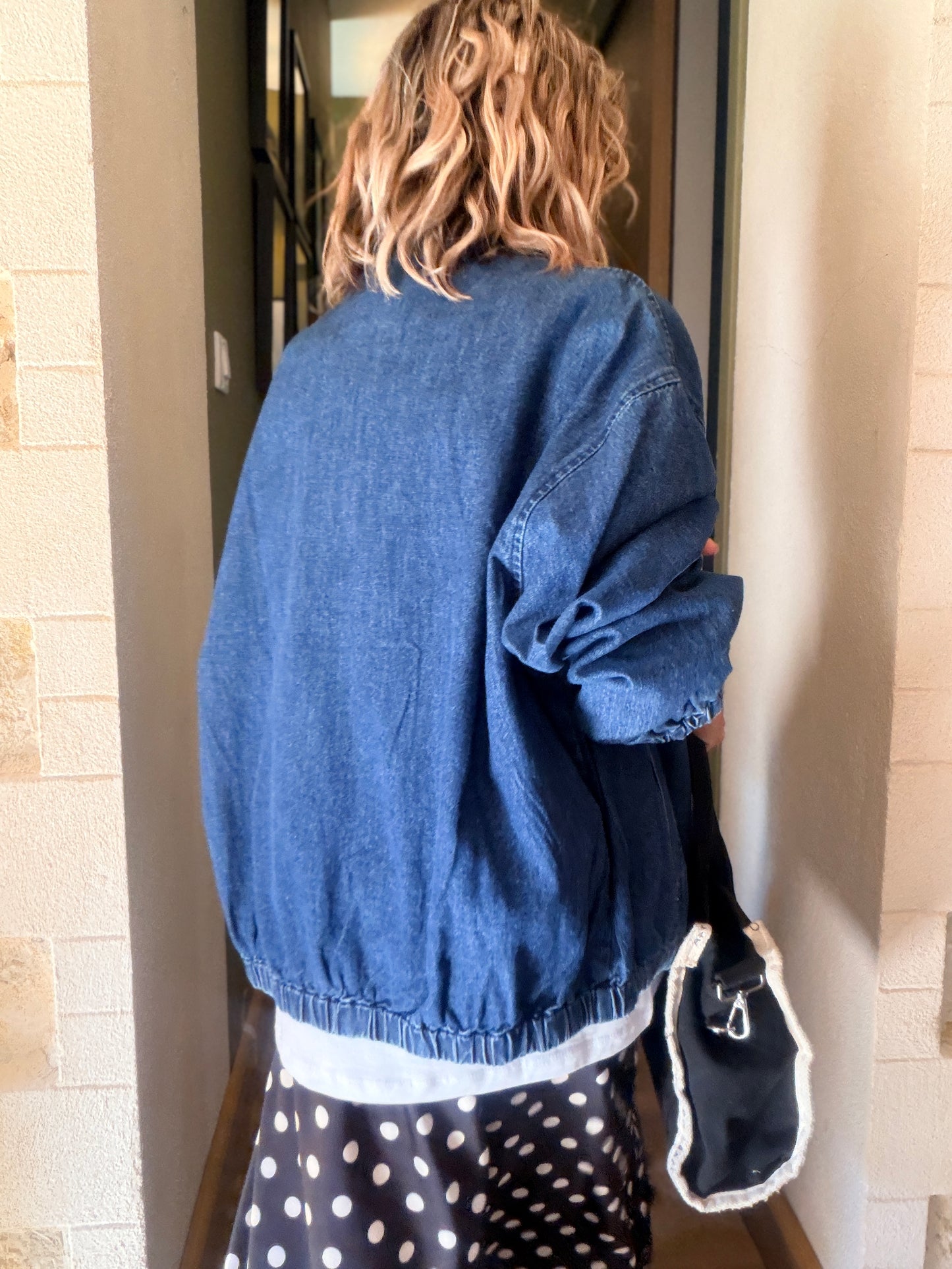 veste en jean femme tendance