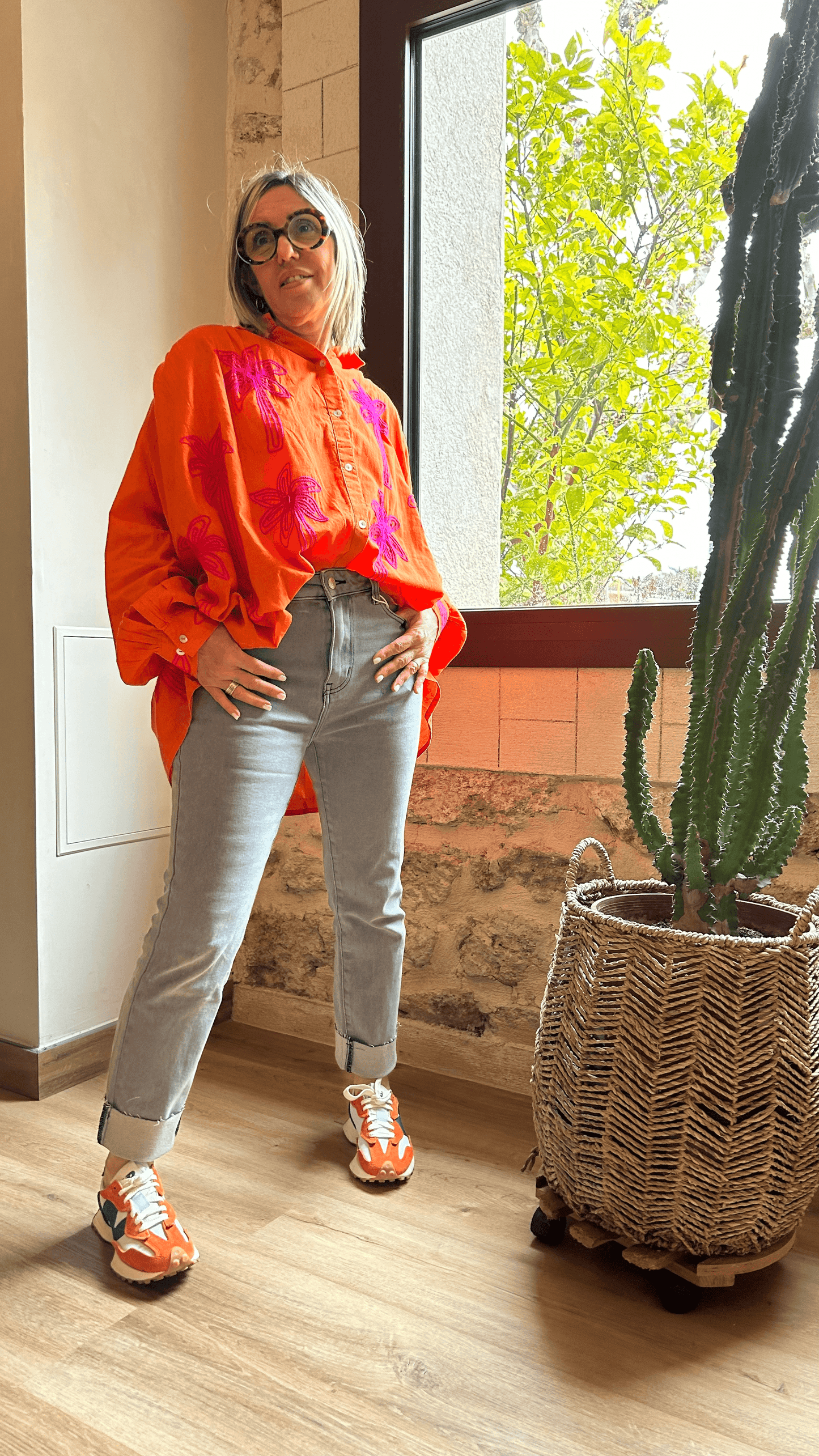 chemise brodée originale femme