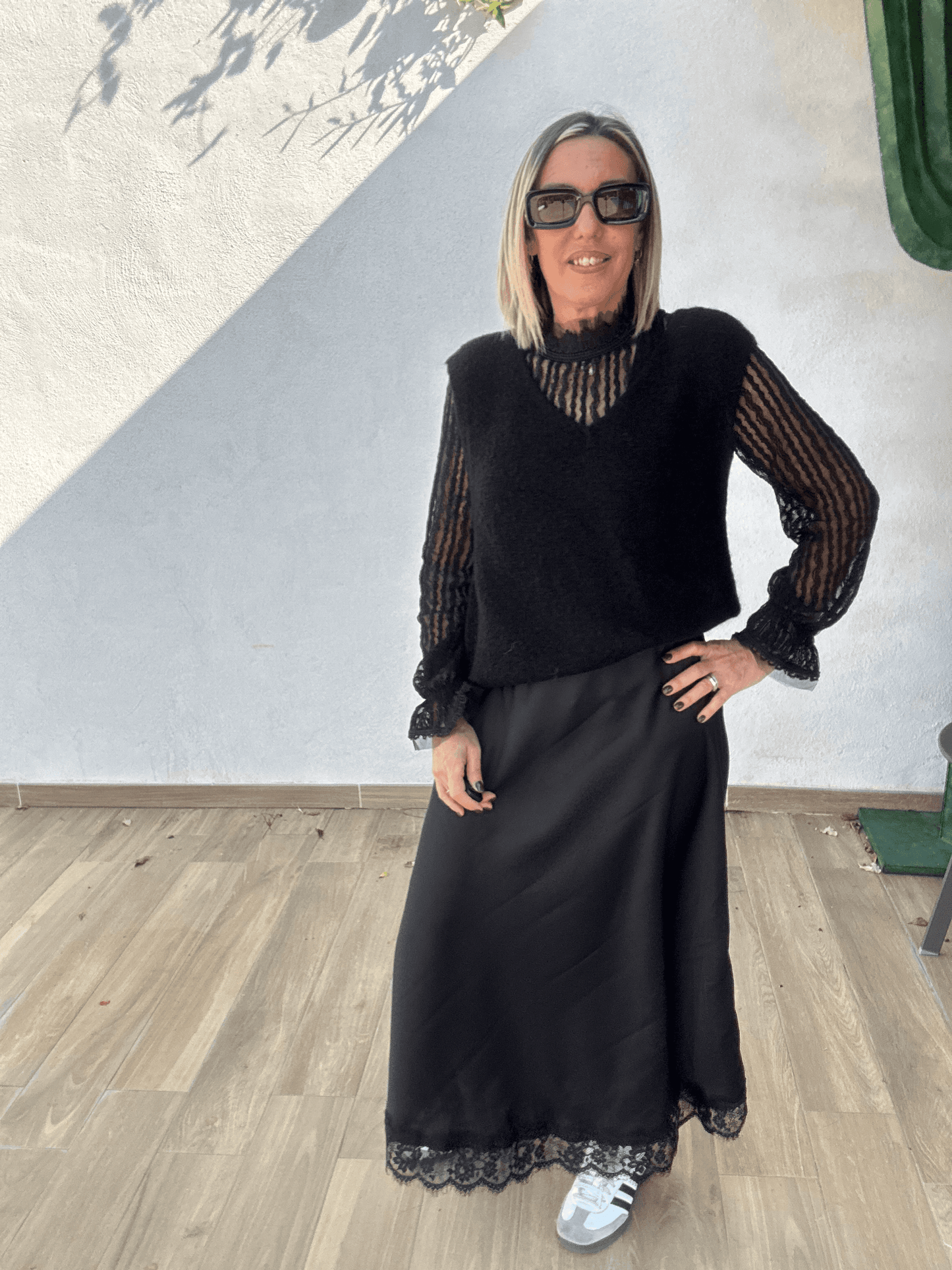 Débardeur noir - Milan - Vestiaire du Sud