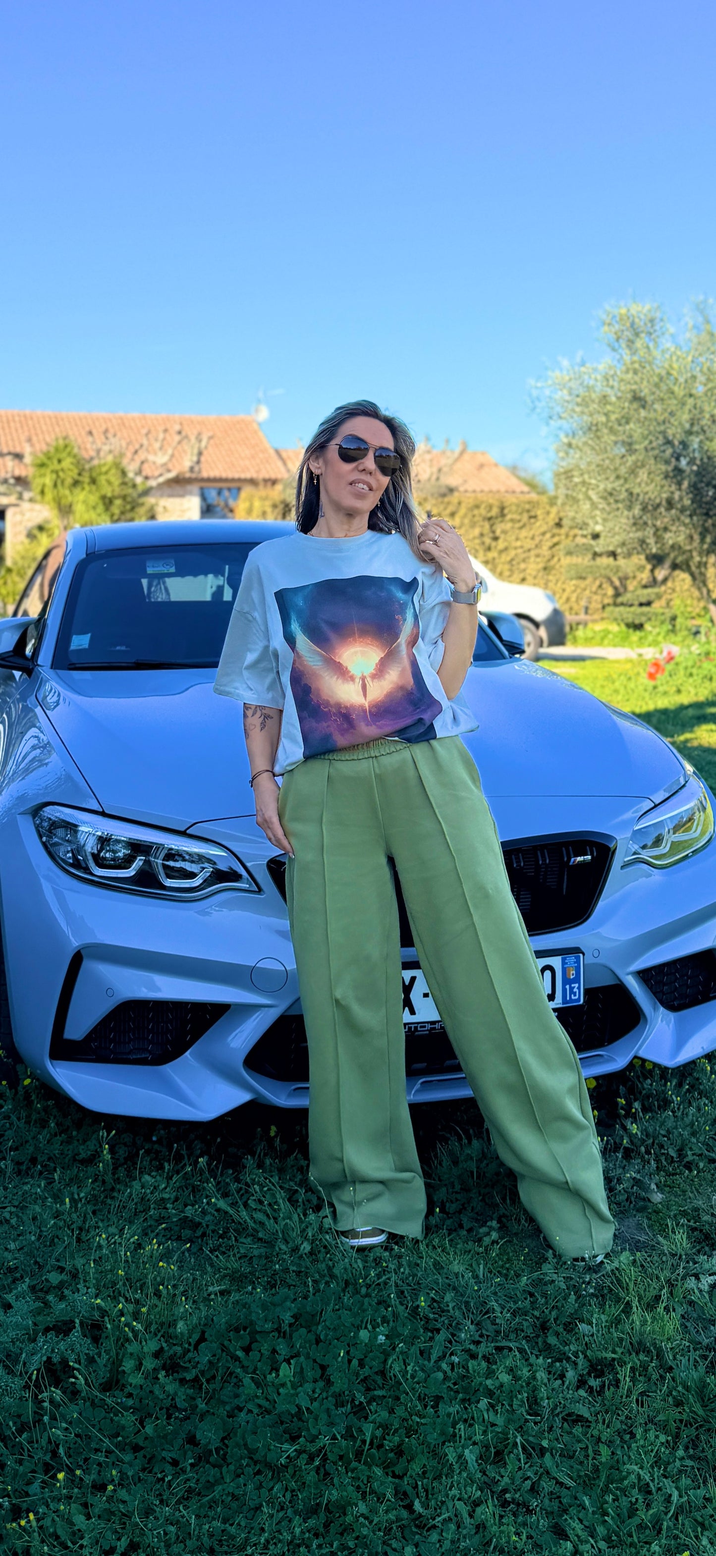 survêtement tendance kaki femme