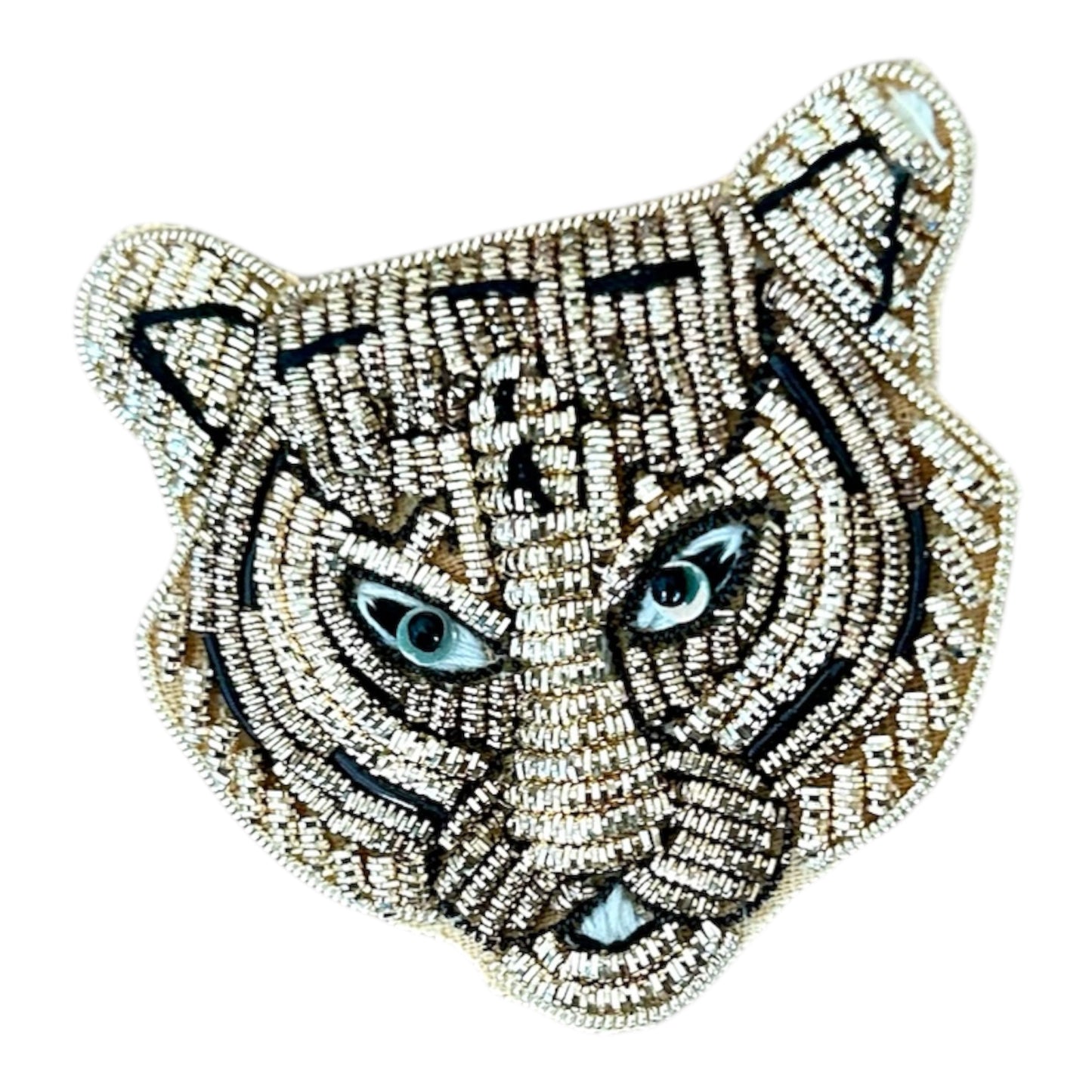 Coffret duo chaussettes & broche – Ivy Leopard & Tokyo avec tête de tigre