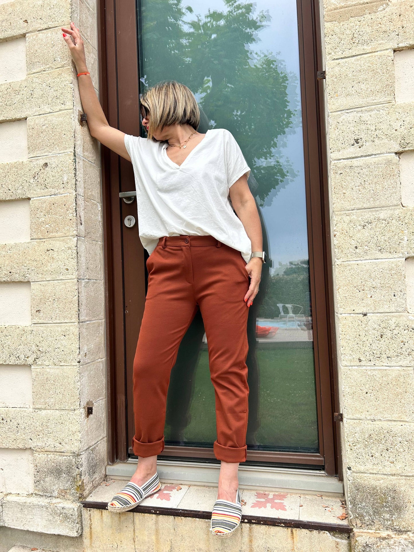 pantalon chino chantal b