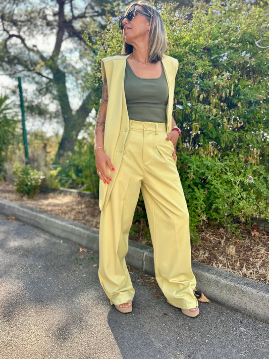 Pantalon tailleur Solar collection automne 2025