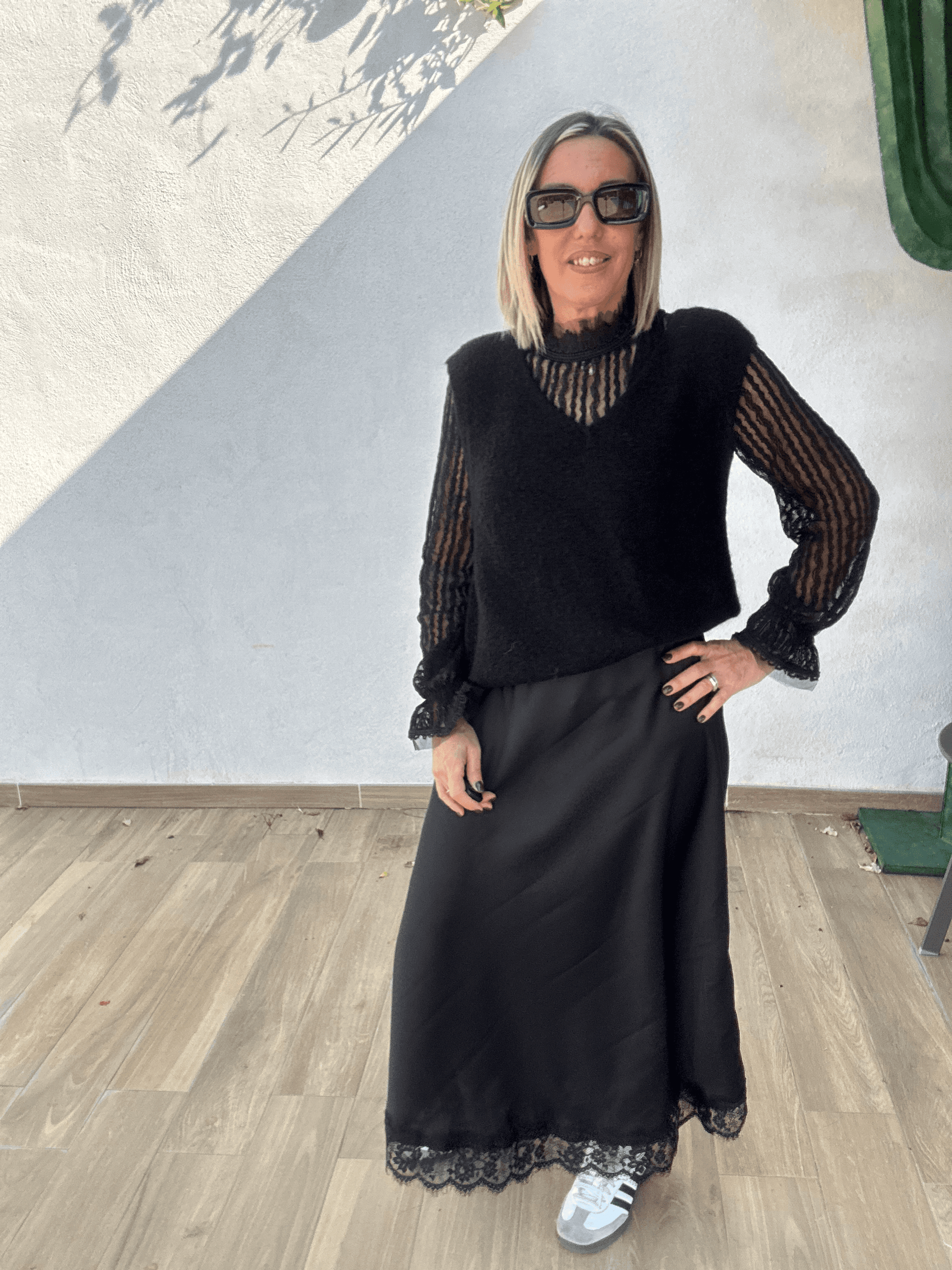 Débardeur noir - Milan - Vestiaire du Sud