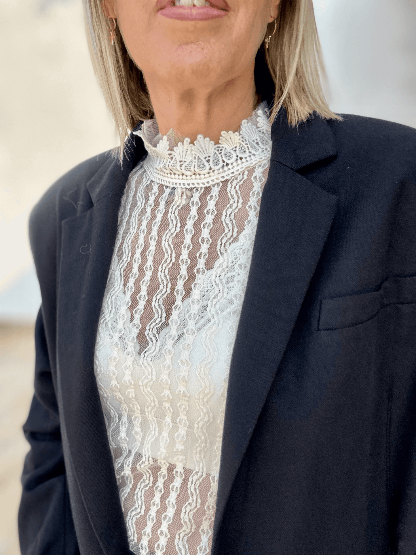 Top dentelle - Vénus - Vestiaire du Sud