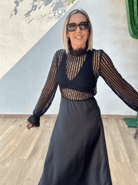 Top dentelle - Vénus - Vestiaire du Sud