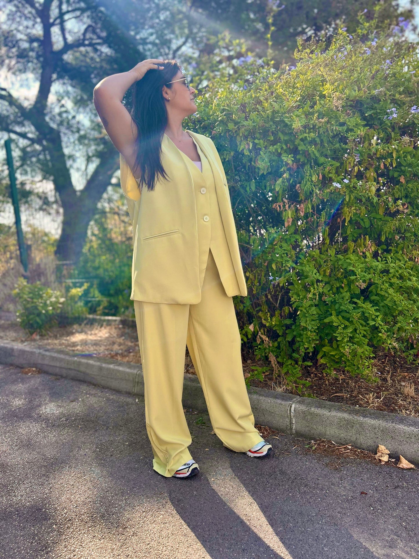 Pantalon tailleur Solar collection automne 2025