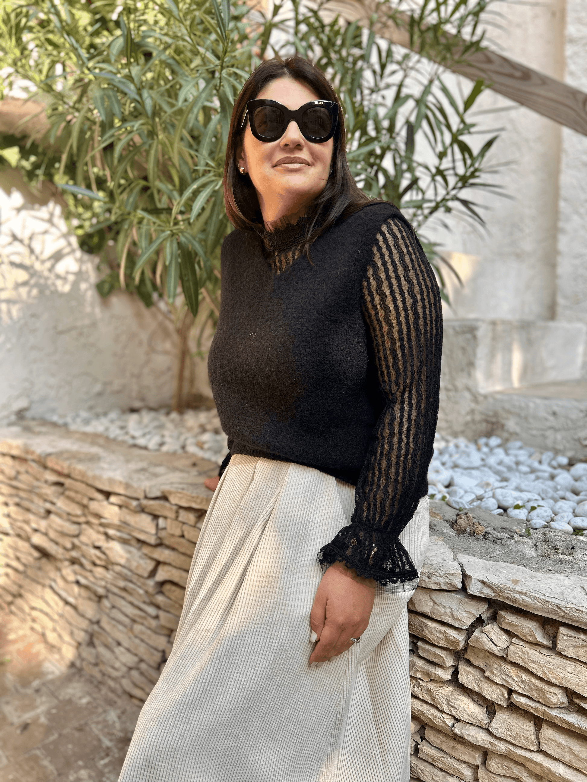 Débardeur noir - Milan - Vestiaire du Sud