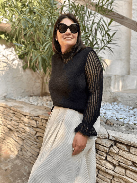 Débardeur noir - Milan - Vestiaire du Sud