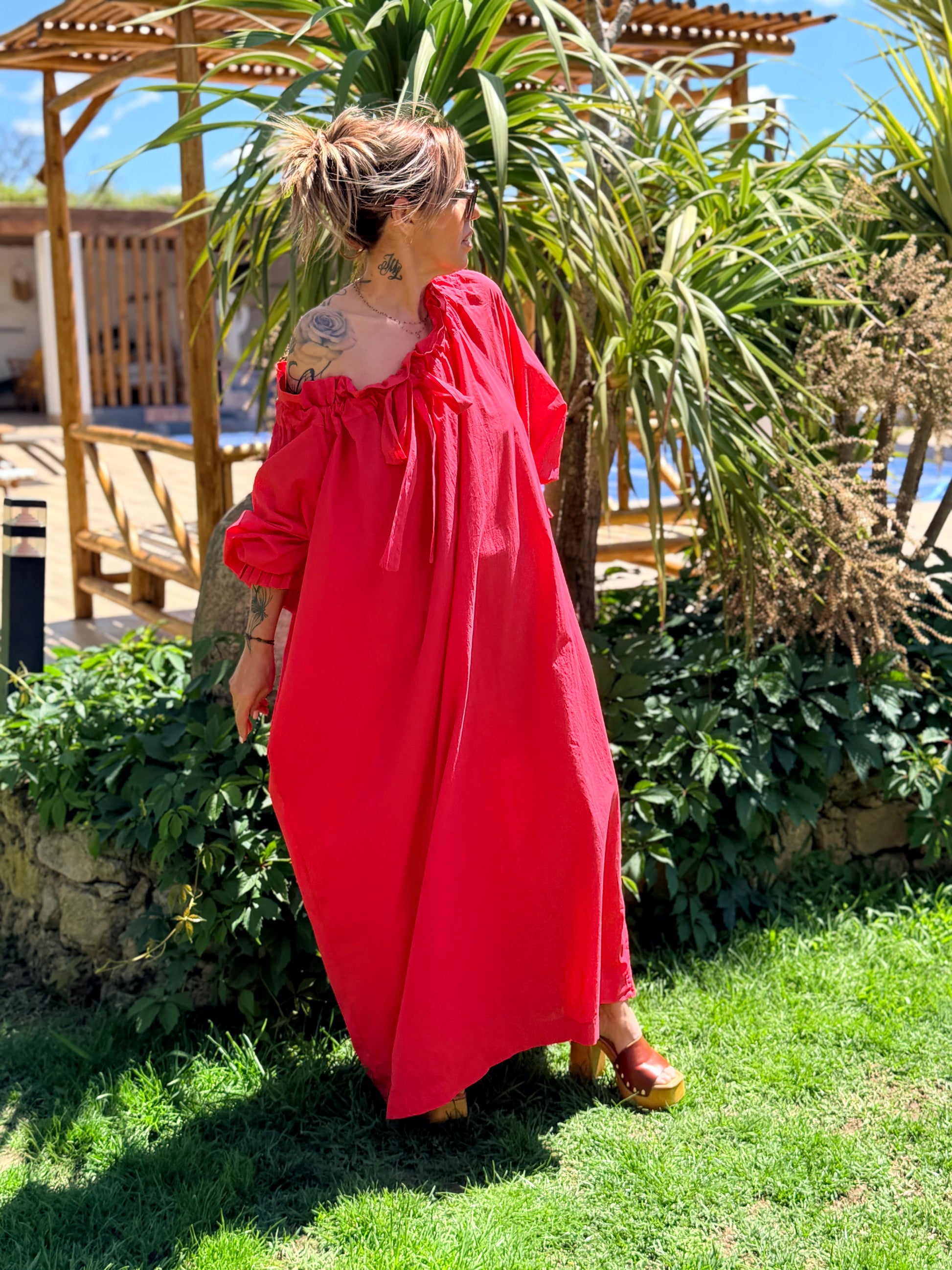 robe johanna paris rouge