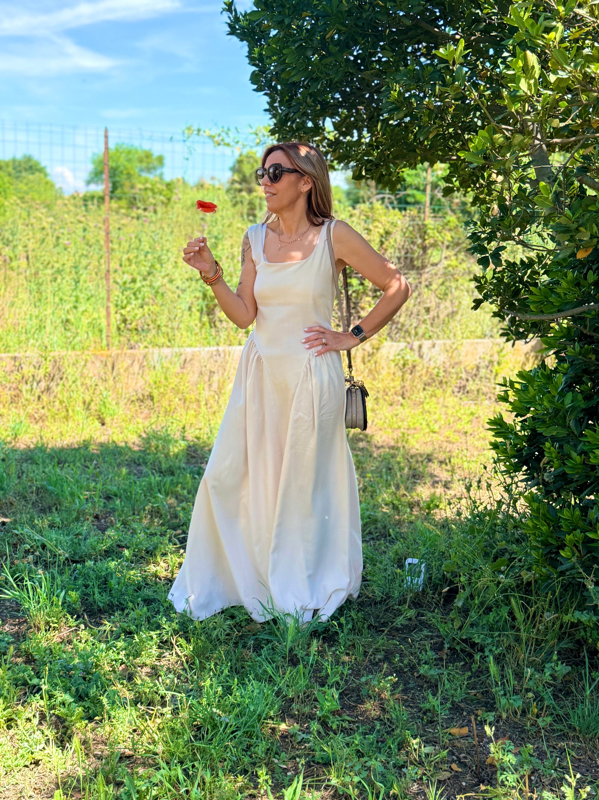 Robe longue Elley - Vestiaire du Sud