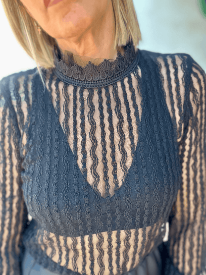 Top dentelle - Vénus - Vestiaire du Sud