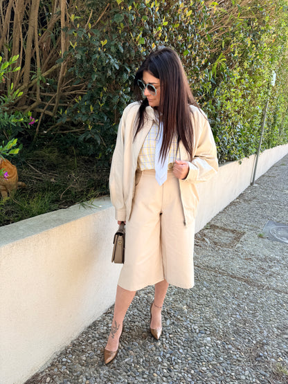 blouson à carreaux femme